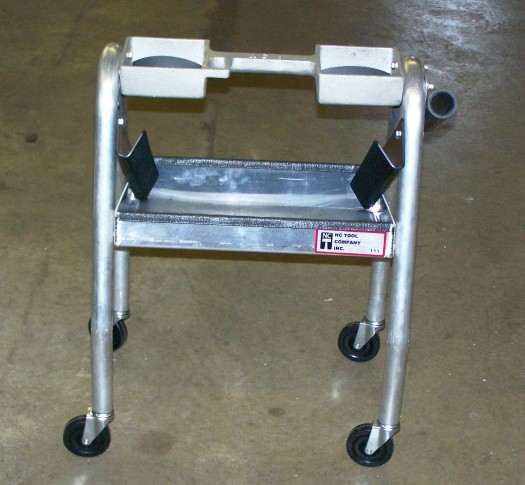 NC 2 Shelf Tall Aluminum Shoeing Box